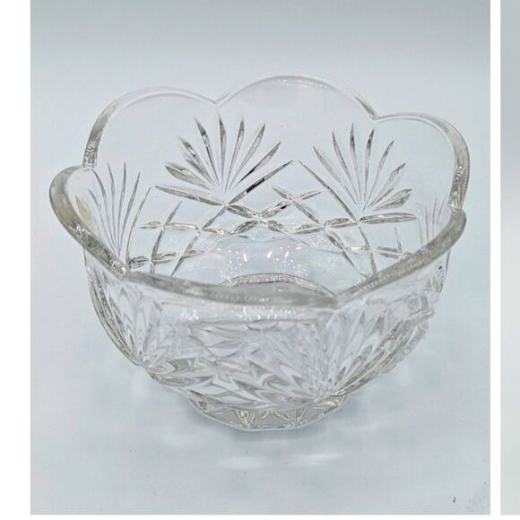 Noritake Crystal Hampton Hall Collection 6" footed potpourri bowl  908/788 - Picture 1 of 6